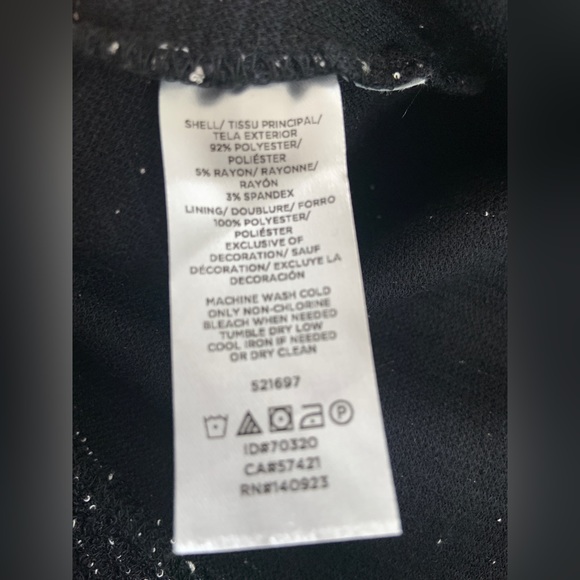 LOFT A-Line fall winter dress size 0 zips at the back - Picture 6 of 6